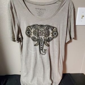 Elephant tunic tshirt
